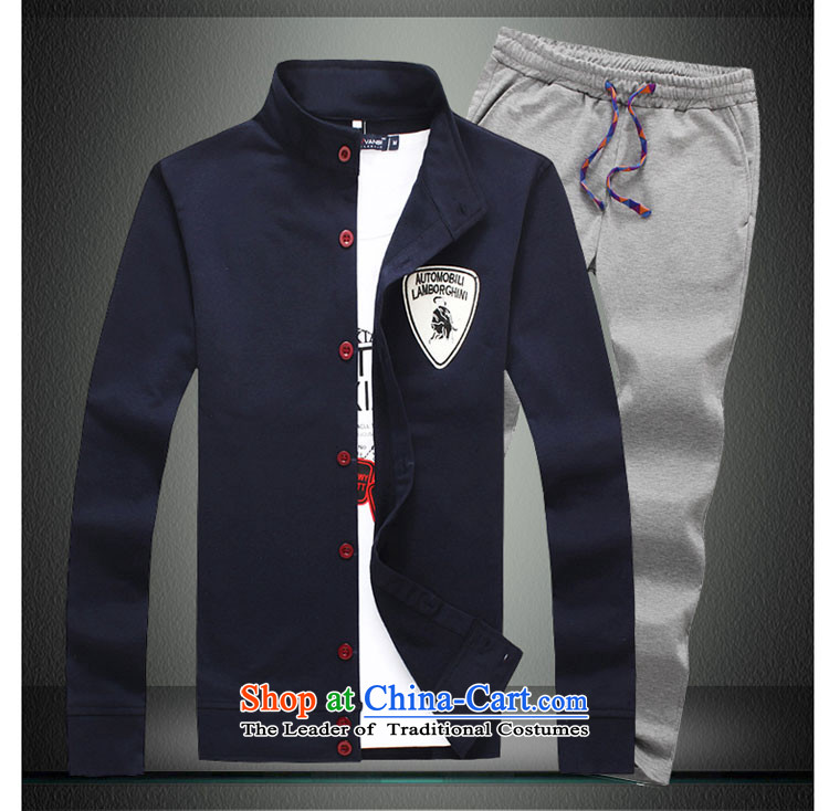 Gurun vani tv, trouser press and new autumn 2015 sports tv, trouser press kit shirt + pants and packaged Wy001+k001 black clothes navy blue trousers XXXL picture, prices, brand platters! The elections are supplied in the national character of distribution, so action, buy now enjoy more preferential! As soon as possible.