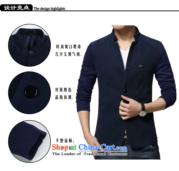 Wide Wing Men's Mock-Neck Chinese tunic youth with stylish casual jacket men fourth quarter applicable jacket gray XL Photo, prices, brand platters! The elections are supplied in the national character of distribution, so action, buy now enjoy more preferential! As soon as possible.