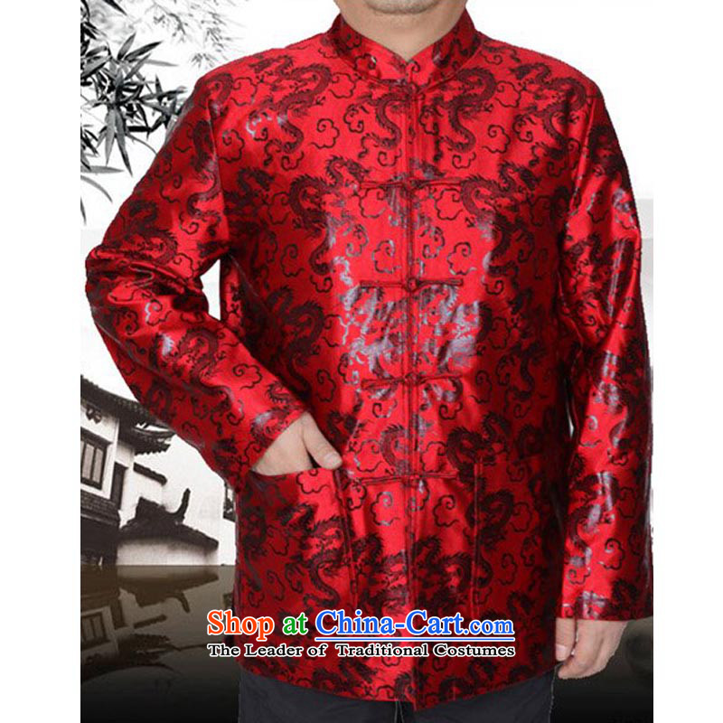 The Spring and Autumn Period and the Tang dynasty and the new thin cotton jacket in older men Tang Dynasty Chinese men's jackets 13179 red winter) cotton folder 180/, Timor Mr Rafael Hui Kai , , , shopping on the Internet
