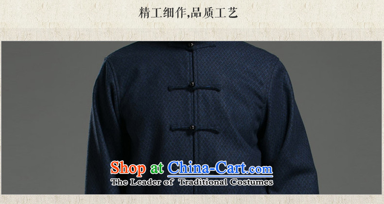 Renowned Tang dynasty China wind male Han-Chinese cotton linen collar long-sleeved blouses and loose bead detained gray national XXXL picture, prices, brand platters! The elections are supplied in the national character of distribution, so action, buy now enjoy more preferential! As soon as possible.
