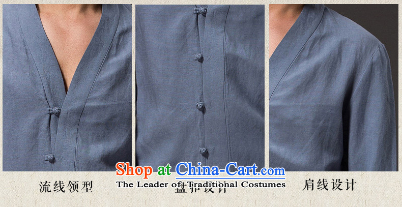 Renowned China wind men Ball Spring Services Tang dynasty male Han-long-sleeved Tencel Ma Han-meditation serving Chinese 2,005 XL Photo jacket, prices, brand platters! The elections are supplied in the national character of distribution, so action, buy now enjoy more preferential! As soon as possible.