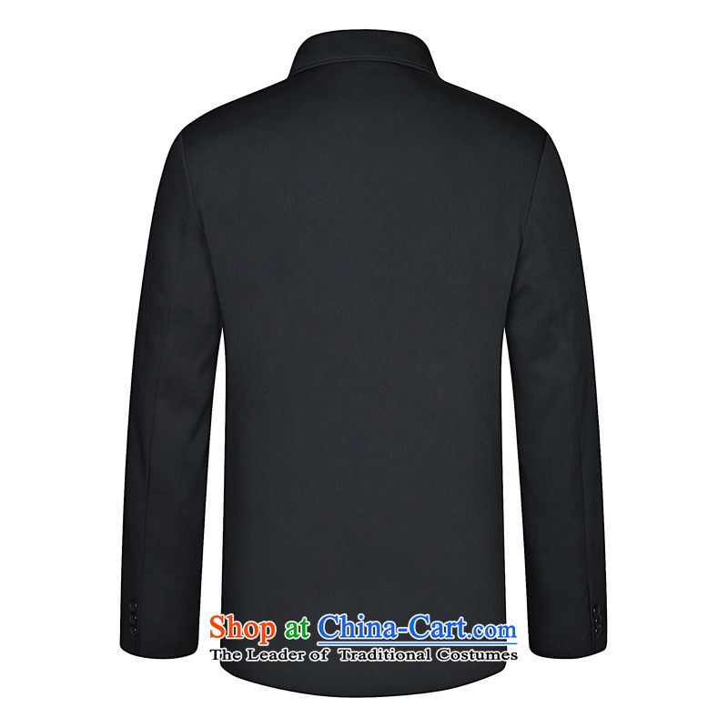Ho priority for autumn and winter 2015 new middle-aged men's jackets for middle-aged men Chinese tunic collar father replacing older persons coat 08 hidden deep cyan 80/190, Ho information apparel , , , shopping on the Internet