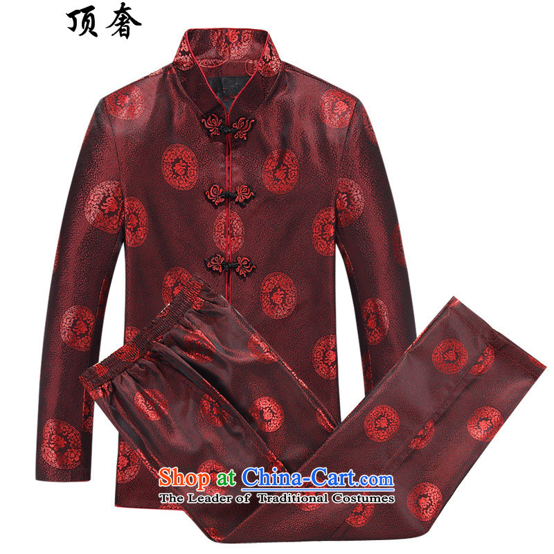 Top Luxury Tang replacing men's jackets and cotton waffle business and leisure China wind up the Clip Red mock couples with Chinese cotton coat for winter loose version_?8803_ macrame cotton coat Tang dynasty men kit men 175