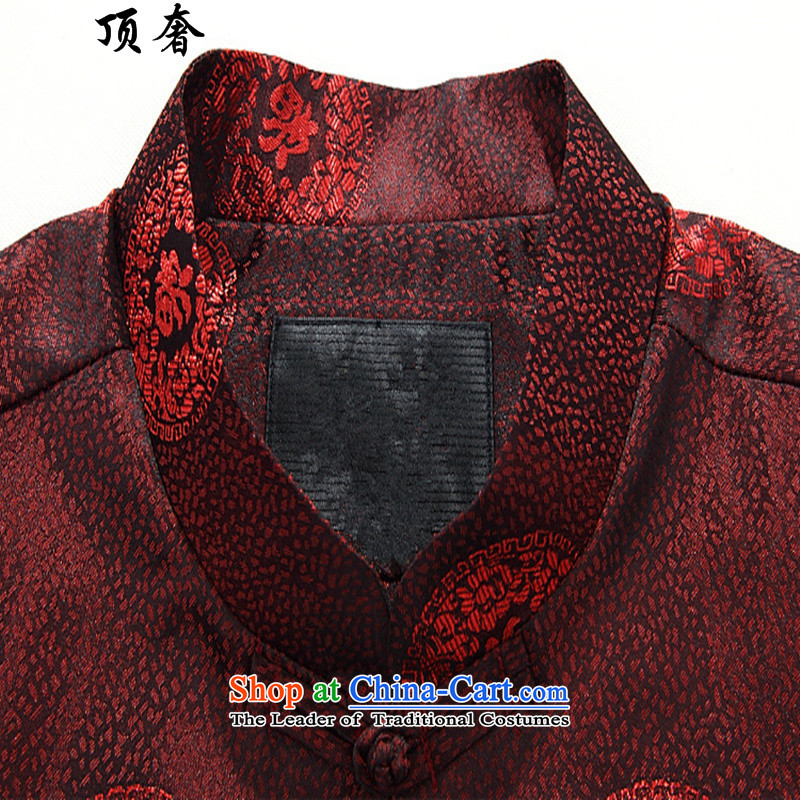 Top Luxury Tang replacing men's jackets and cotton waffle business and leisure China wind up the Clip Red mock couples with Chinese cotton coat for winter loose version) 8803# macrame cotton coat Tang dynasty men kit men 175 top luxury shopping on the Int