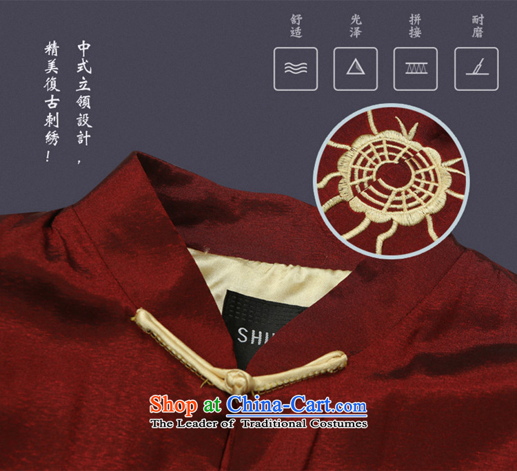 The Ocean 2015 Autumn Load Shuai New Men Tang jackets Chinese men's jacket embroidered dragon China wind black 180 pictures, prices, brand platters! The elections are supplied in the national character of distribution, so action, buy now enjoy more preferential! As soon as possible.