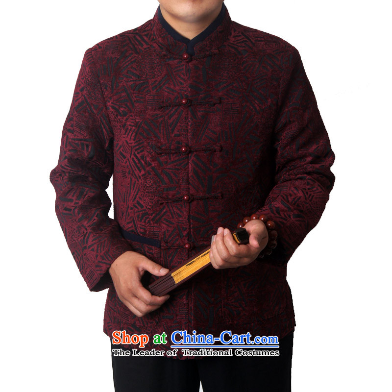 Mr Rafael Hui-ying's New Man Tang jackets spring long-sleeved shirt collar male China wind Chinese elderly in the national costumes festive holiday gifts Brown 770 170, the British Mr Rafael Hui (sureyou) , , , shopping on the Internet