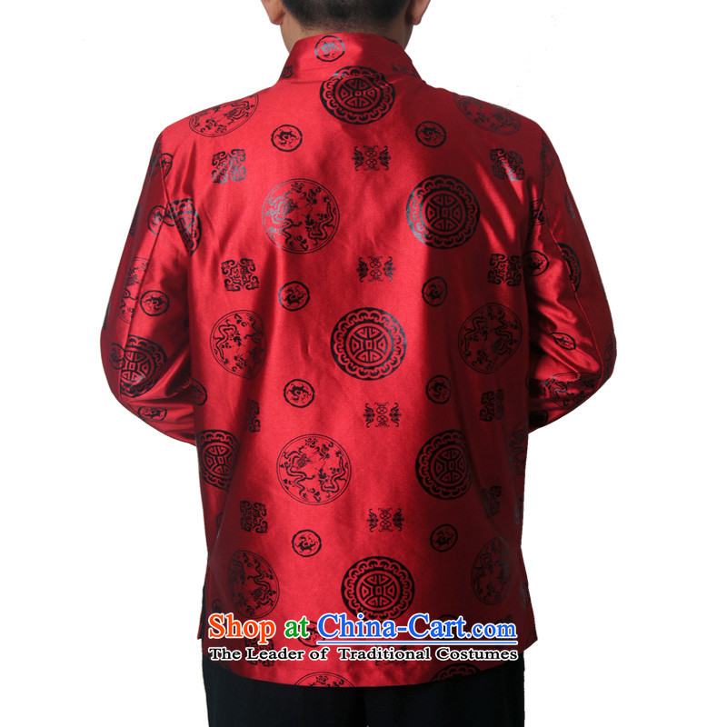 Mr Rafael Hui-ying's New Man Tang jackets spring long-sleeved shirt collar male China wind Chinese elderly in the national costumes festive holiday gifts red 1502 170, Mr Rafael Hui Ying (sureyou) , , , shopping on the Internet
