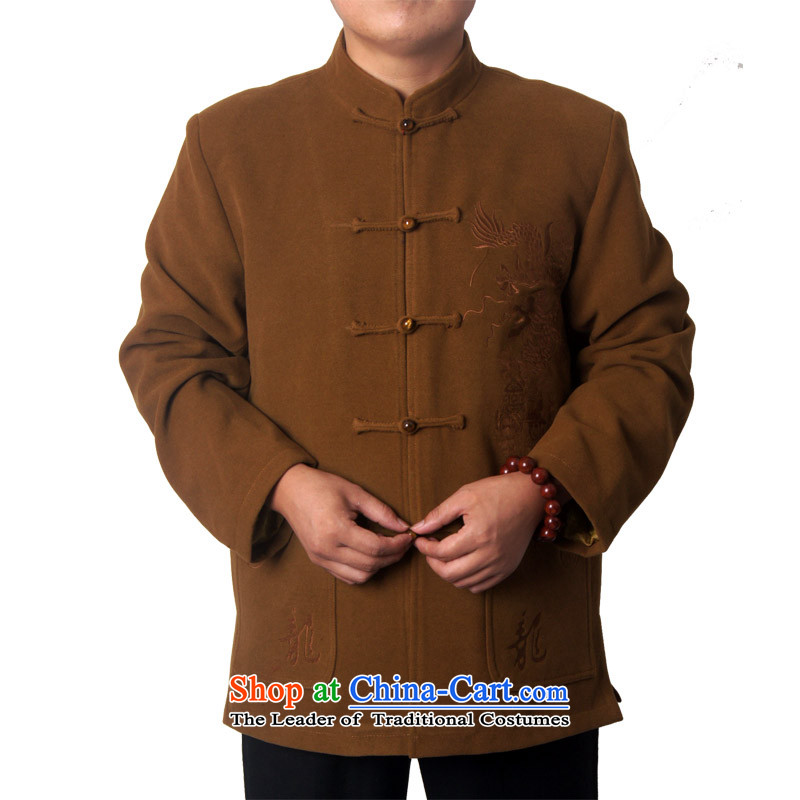 Mr Rafael Hui-ying's New Man Tang jackets spring long-sleeved shirt collar male China wind Chinese elderly in the national costumes festive holiday gifts purple 1503 175 British Mr Rafael Hui (sureyou) , , , shopping on the Internet