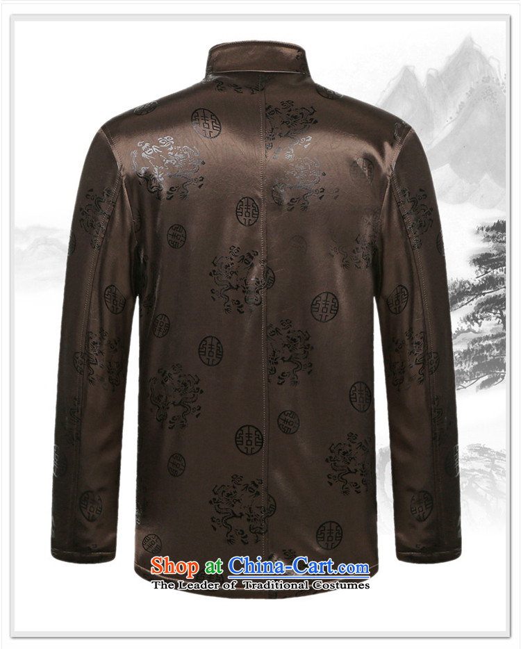 Yohei Kono new autumn and winter cool, older men Tang Dynasty Chinese robe shirt jacket coat thick warm China wind satin black 175 pictures, prices, brand platters! The elections are supplied in the national character of distribution, so action, buy now enjoy more preferential! As soon as possible.