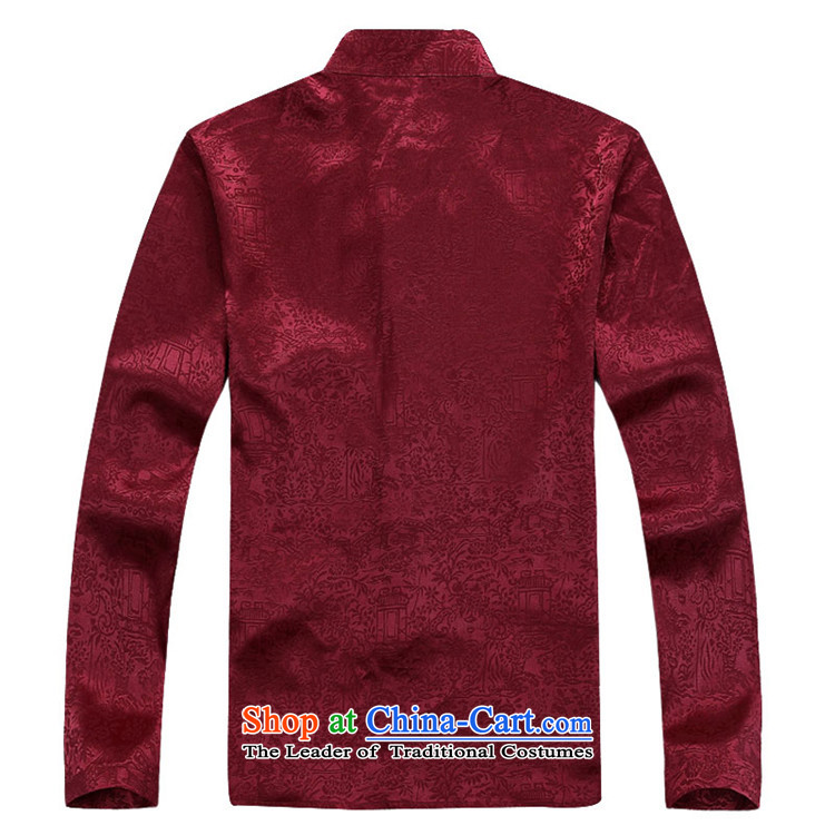 Kanaguri mouse autumn new long-sleeved men in older men Tang blouses red T-shirt XXL picture, prices, brand platters! The elections are supplied in the national character of distribution, so action, buy now enjoy more preferential! As soon as possible.