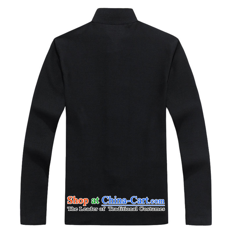 Kanaguri mouse fall short in the new elderly men long-sleeved Tang Dynasty Package XXXL black T-shirt picture, prices, brand platters! The elections are supplied in the national character of distribution, so action, buy now enjoy more preferential! As soon as possible.
