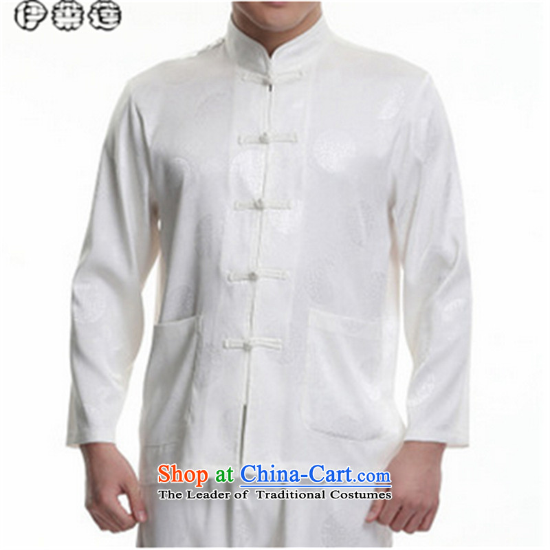 Hirlet in the autumn of 2015, New Ephraim of Chinese China wind leisure in the father of the elderly men Tang Dynasty Package male l gray 190, Yele Ephraim ILELIN () , , , shopping on the Internet