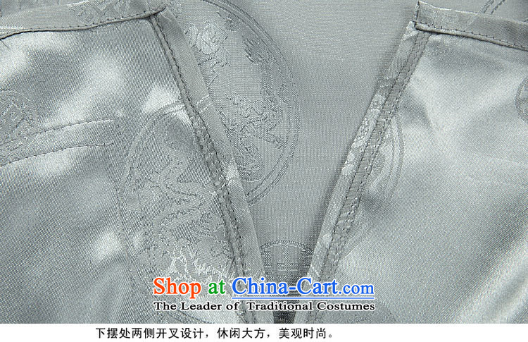 Rollet HIV from older men fall and winter round dragon long-sleeved shirt Tang dynasty China Wind Pants Kit gray suit XXXL picture, prices, brand platters! The elections are supplied in the national character of distribution, so action, buy now enjoy more preferential! As soon as possible.