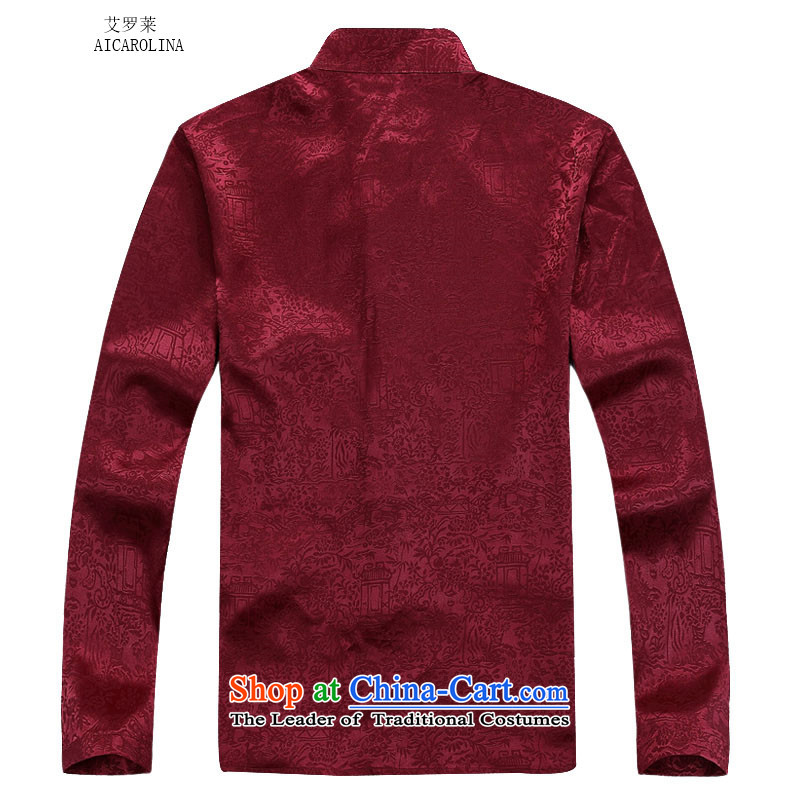 Hiv Rollet autumn and winter middle-aged men Tang dynasty China wind on the Riverside Tang Dynasty Package red kit XXL, HIV ROLLET (AICAROLINA) , , , shopping on the Internet
