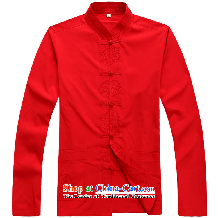 Hiv Rollet 2015 Fall/Winter Collections of new products in the Tang dynasty China wind Older long-sleeved red kit kit L picture, prices, brand platters! The elections are supplied in the national character of distribution, so action, buy now enjoy more preferential! As soon as possible.
