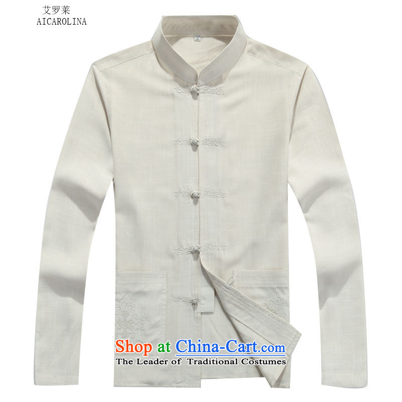 Rollet HIV from older men Tang jackets autumn and winter set long-sleeved beige kit XXL, HIV ROLLET (AICAROLINA) , , , shopping on the Internet