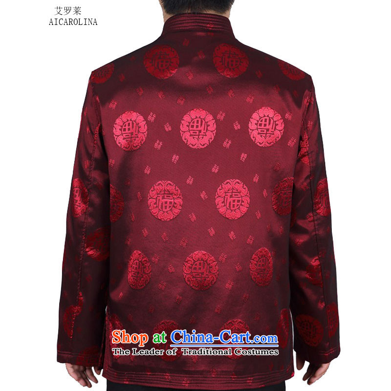 Hiv Rollet autumn and winter, older men Tang blouses loose fit older version of Word liberal long-sleeved jacket red XXXL, TANG HIV ROLLET (AICAROLINA) , , , shopping on the Internet