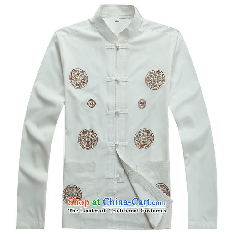 Hiv Rollet autumn and winter men thin cotton long-sleeved Tang dynasty men elderly clothing kit beige pants S picture, prices, brand platters! The elections are supplied in the national character of distribution, so action, buy now enjoy more preferential! As soon as possible.