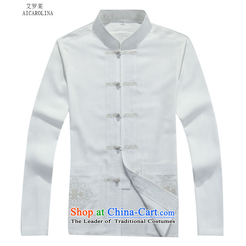Rollet HIV from older men Tang jacket for autumn and winter round Ma long-sleeved white Kit packaged XXXL, HIV ROLLET (AICAROLINA) , , , shopping on the Internet