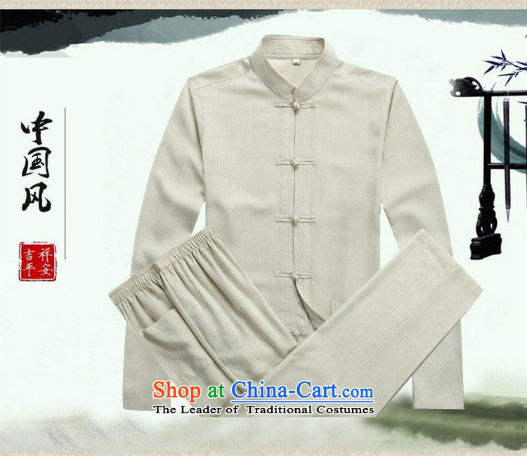 Hiv Rollet autumn and winter in older men China wind linen men long-sleeved Tang Dynasty Package gray pants S picture, prices, brand platters! The elections are supplied in the national character of distribution, so action, buy now enjoy more preferential! As soon as possible.