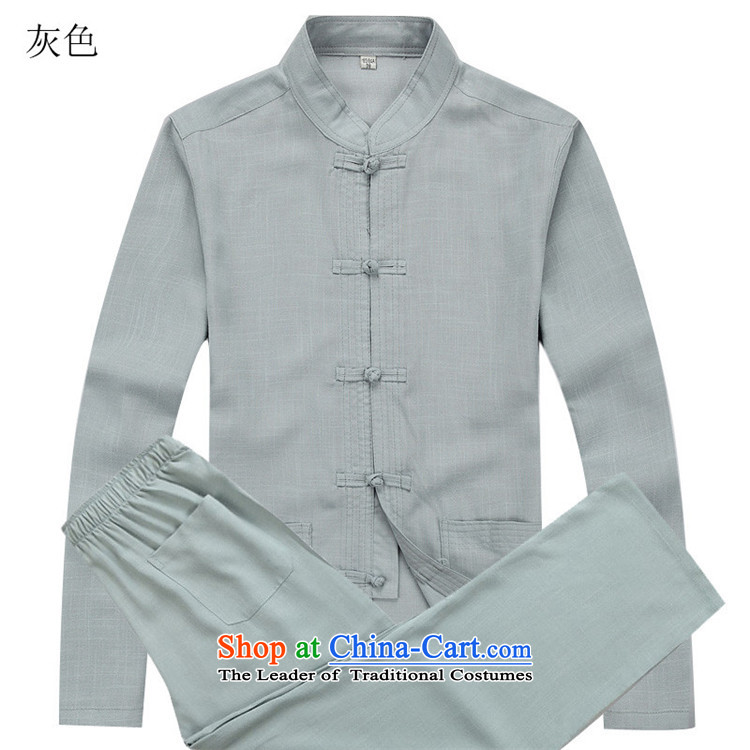 Hiv Rollet autumn and winter in older men China wind linen men long-sleeved Tang Dynasty Package dark blue kit S picture, prices, brand platters! The elections are supplied in the national character of distribution, so action, buy now enjoy more preferential! As soon as possible.
