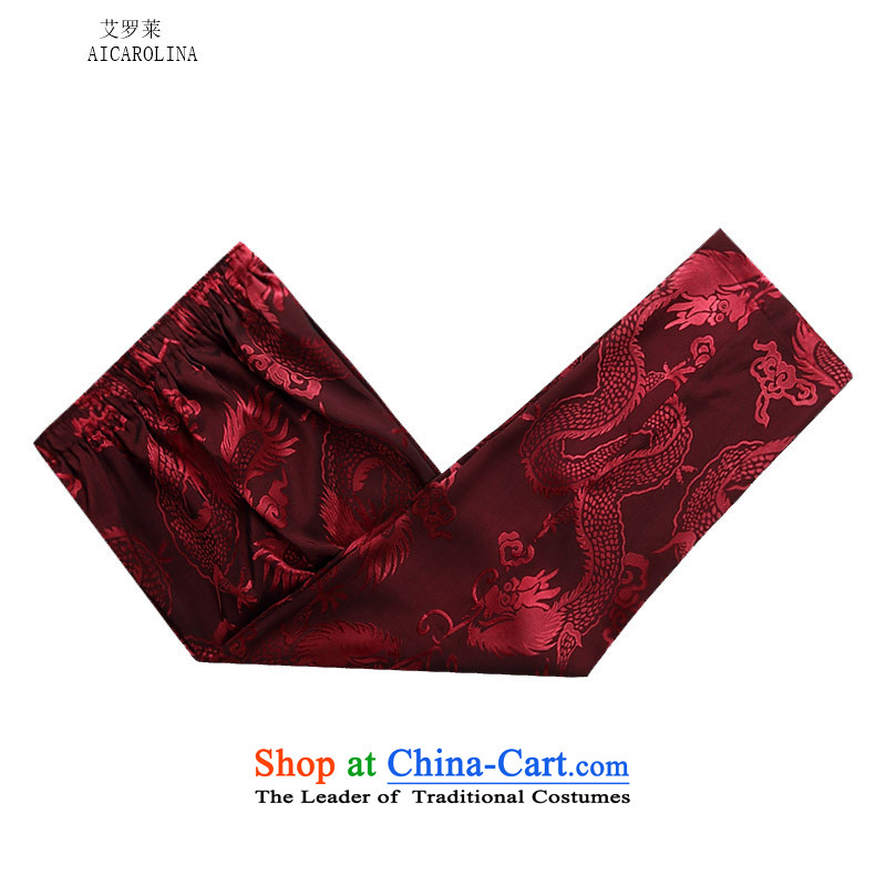 Hiv Rollet Fall/Winter Collections of older Mock-neck Tang Dynasty Recreation Suite Large Dragon long-sleeved men Tang red kit M HIV ROLLET (AICAROLINA) , , , shopping on the Internet