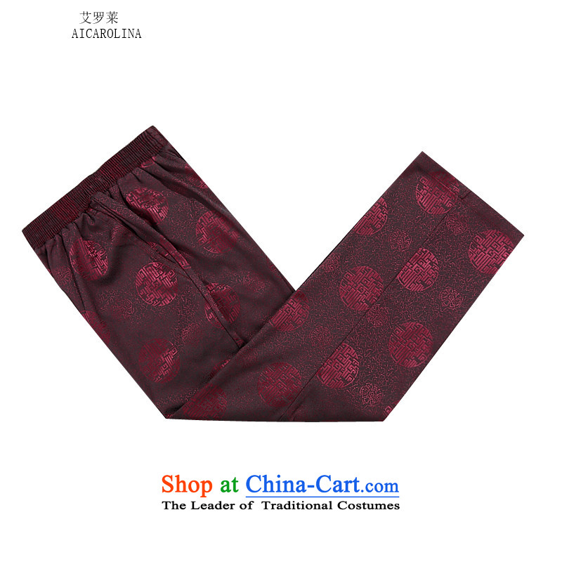 Hiv Rollet Men long-sleeved kit autumn and winter new products collar Chinese tunic millennium thick cotton in older Tang Dynasty Package red kit XXL, HIV ROLLET (AICAROLINA) , , , shopping on the Internet