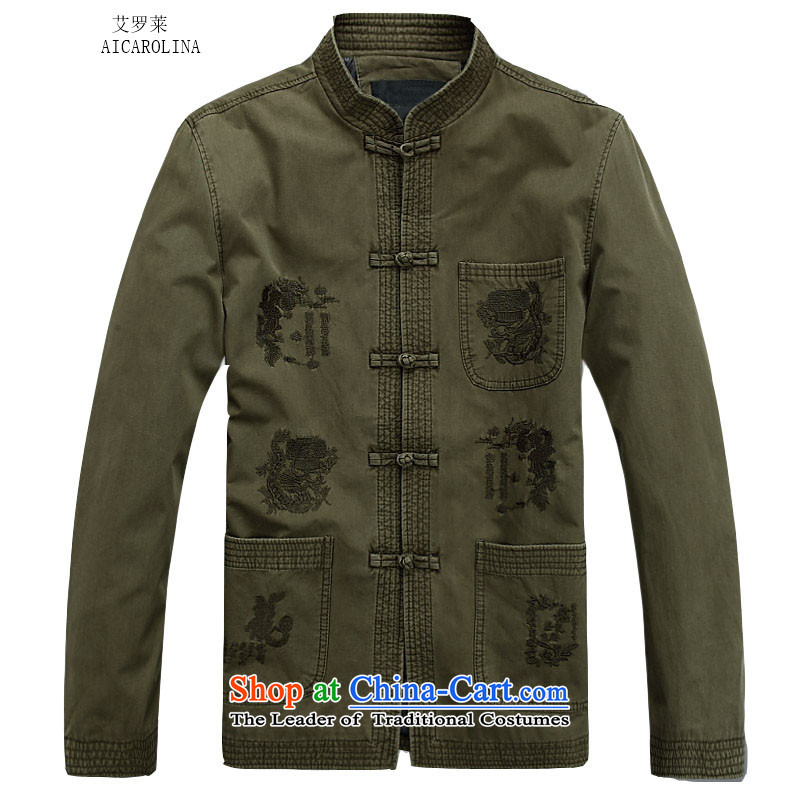 Hiv Rollet men Tang jackets 2015 autumn and winter new long-sleeved Cotton No. 1 Tang dynasty XXXL, color HIV ROLLET (AICAROLINA) , , , shopping on the Internet