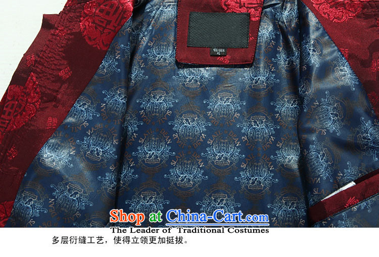 Hiv Rollet autumn and winter, older men Tang blouses loose fit well field Tang jackets red XXXL picture, prices, brand platters! The elections are supplied in the national character of distribution, so action, buy now enjoy more preferential! As soon as possible.