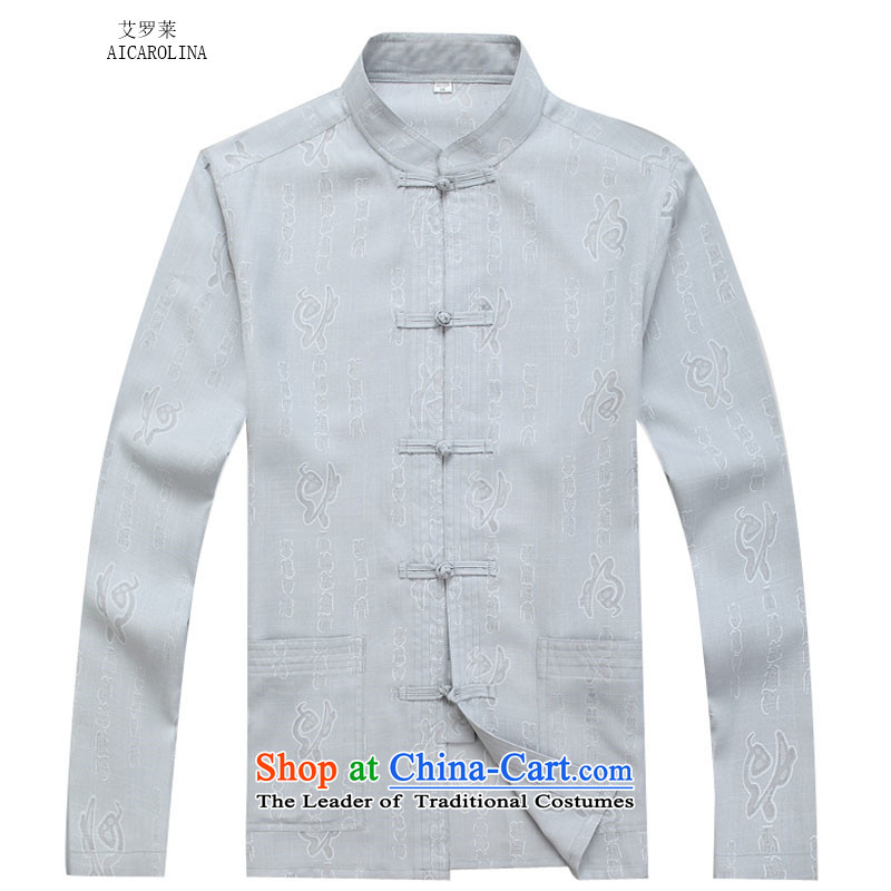 Hiv Rollet elderly services for autumn and winter ball-disc detained well Ma Tei manually long-sleeved Tang Dynasty Package gray suit XL, HIV (AICAROLINA ROLLET) , , , shopping on the Internet