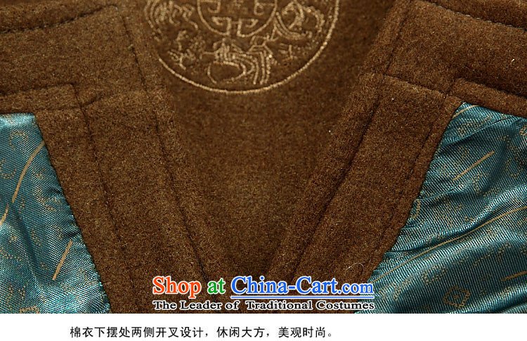 Hiv Rollet autumn and winter men in Tang Dynasty older a national Wind Jacket Tang yellow earth M picture, prices, brand platters! The elections are supplied in the national character of distribution, so action, buy now enjoy more preferential! As soon as possible.