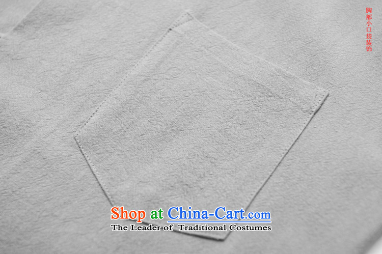 Hee-Snapshot Longxin XZAOLONG/ Chinese collar men's shirts knocked color cotton linen and Tang dynasty China wind shirt gray XL Photo, prices, brand platters! The elections are supplied in the national character of distribution, so action, buy now enjoy more preferential! As soon as possible.