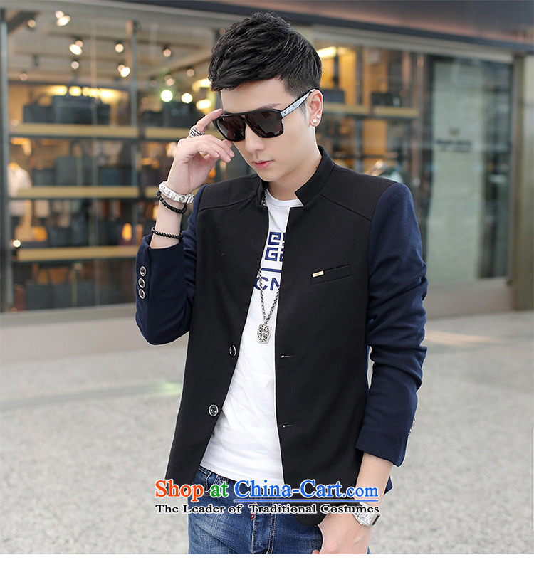 Eslite autumn and winter coats of leisure new male Korean Leisure Men's Mock-Neck jacket B465 black XXL picture, prices, brand platters! The elections are supplied in the national character of distribution, so action, buy now enjoy more preferential! As soon as possible.