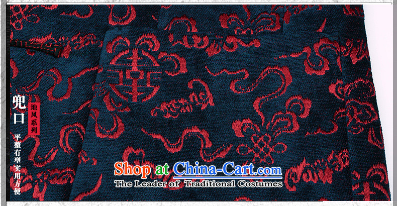  The Chinese culture FZOG quality of men from hot velvet flower processing tray clip relaxd long-sleeved stereo with comfortable black XXXL Tang Picture, prices, brand platters! The elections are supplied in the national character of distribution, so action, buy now enjoy more preferential! As soon as possible.