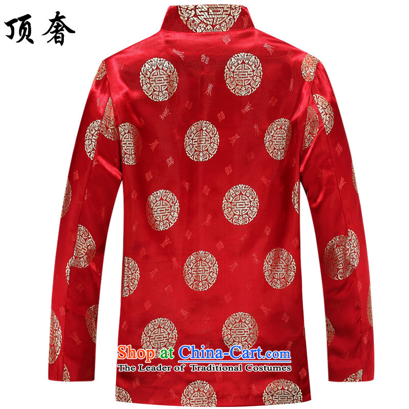 Top Luxury 2015 men's blouses loose version Tang collar up wedding dresses detained Han-chun of red jacket from older Tang Tang dynasty women clothes women 170, the top luxury shopping on the Internet has been pressed.