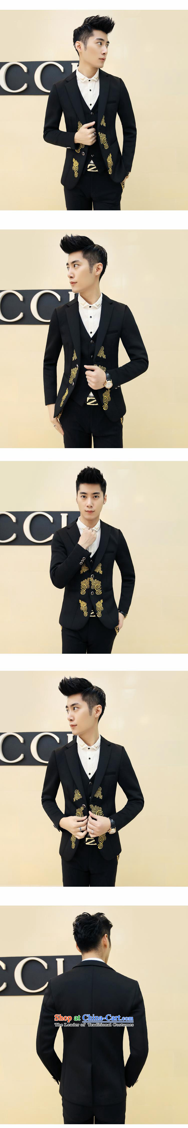 Orange Tysan *2015 autumn and winter men suit retro embroidered dress pants a hairdresser Korean wedding dress A407 XZ34 EUR48 black picture, prices, brand platters! The elections are supplied in the national character of distribution, so action, buy now enjoy more preferential! As soon as possible.