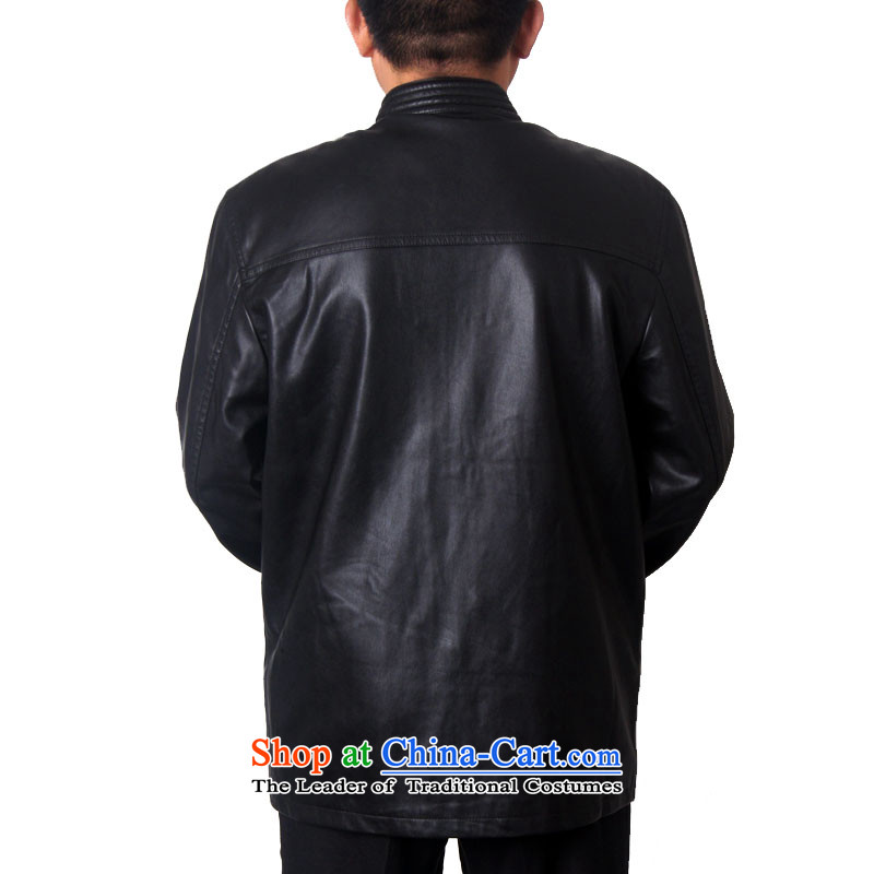 Mr Rafael Hui-ying's New Man Tang jackets spring long-sleeved shirt collar male China wind Chinese elderly in the national costumes holiday gifts 158618 Black XL, British Mr Rafael Hui (sureyou) , , , shopping on the Internet