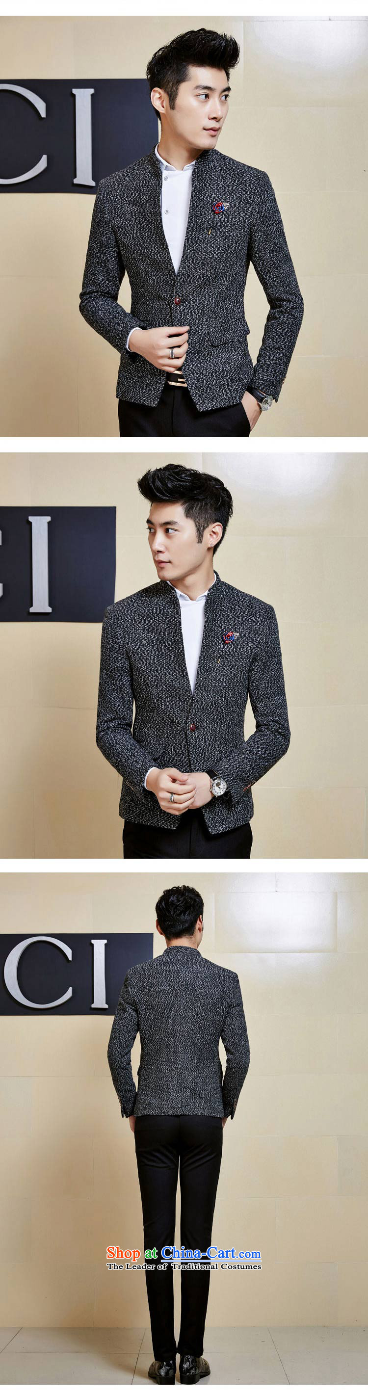 Eslite autumn and winter load new Korean men short of Sau San suit X57 GRAY M picture, prices, brand platters! The elections are supplied in the national character of distribution, so action, buy now enjoy more preferential! As soon as possible.