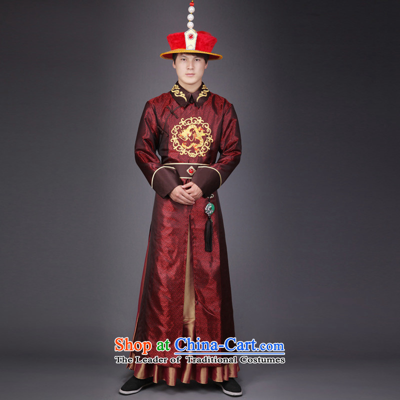 Time Syrian robes of the dragon, the emperor of the Qing Emperor Apparel clothing Zerubbabel costume Queen's clothing will stage performances videos clothing costumes pornographic pictures, prices, brand platters! The elections are supplied in the national character of distribution, so action, buy now enjoy more preferential! As soon as possible.