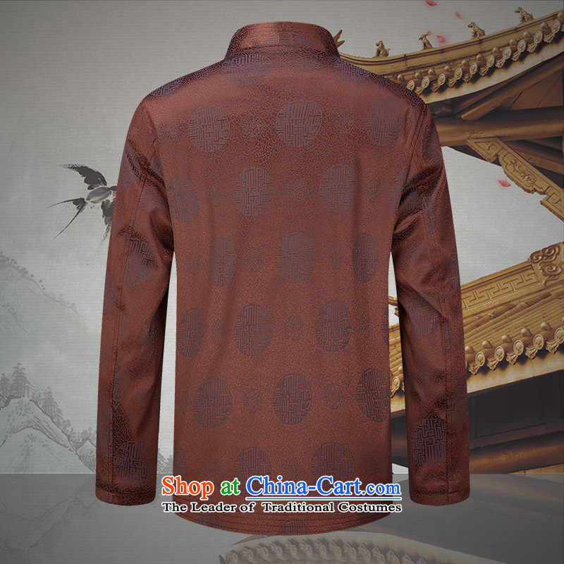 The Lhoba nationality Wei Mephidross warranty spring Tang dynasty China wind men's jackets of older persons in the top coat dad large dark blue dress 185/XXL, warranty, Judy Wai (B.L.WEIMAN Overgrown Tomb) , , , shopping on the Internet