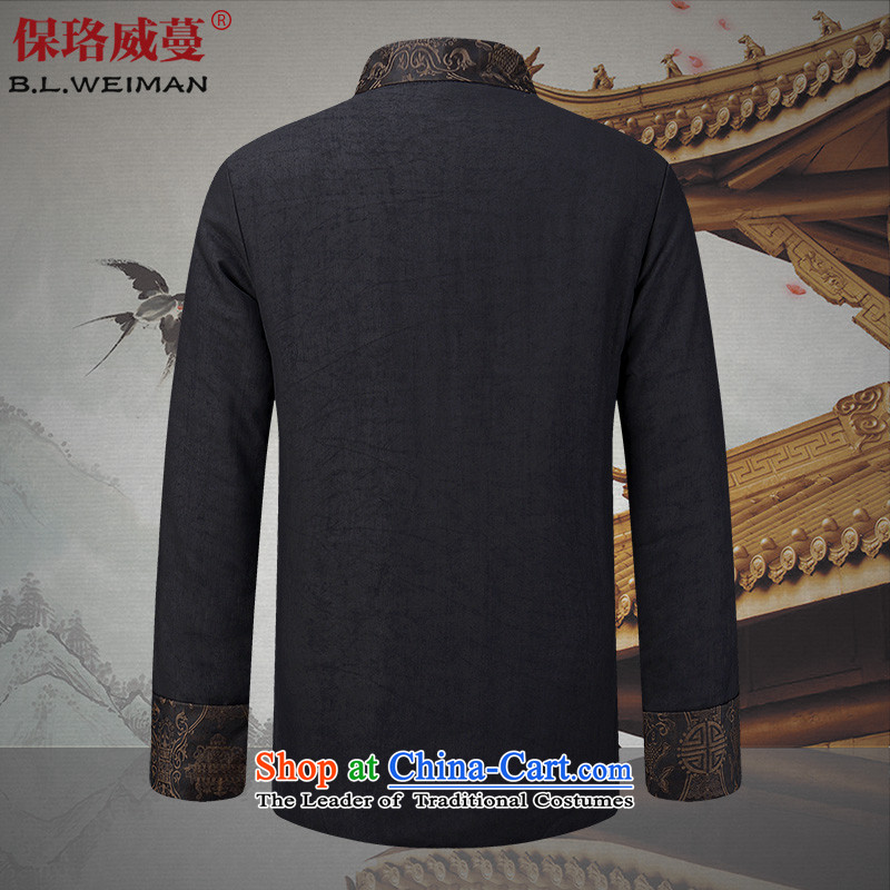 The Lhoba nationality Wei Mephidross warranty plain manual tray clip silk heavyweight Heung-cloud yarn Tang dynasty and long-sleeved Fall/Winter Collections of older persons in the jacket flap sosho 180/XL, warranty, Judy Wai (B.L.WEIMAN Overgrown Tomb) ,