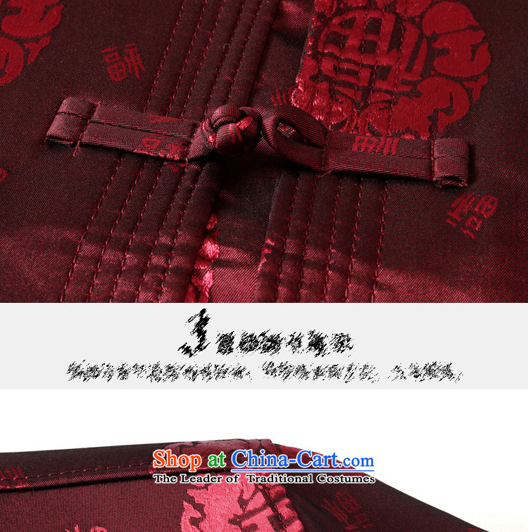 8SE thick 2015 autumn and winter new elderly men Tang dynasty long-sleeved sweater China wind-cheung sui t-shirt wine red 185 pictures, prices, brand platters! The elections are supplied in the national character of distribution, so action, buy now enjoy more preferential! As soon as possible.