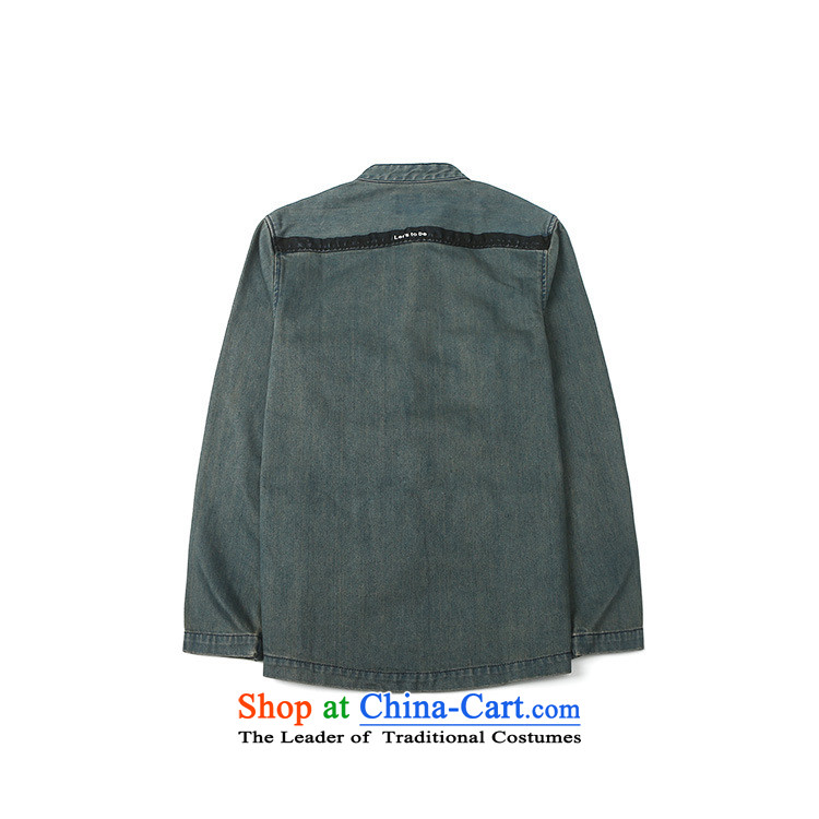 Dan James men pioneer new Dark denim Tang dynasty China wind ball-casual clothing jacket to handle the old cowboy M picture, prices, brand platters! The elections are supplied in the national character of distribution, so action, buy now enjoy more preferential! As soon as possible.