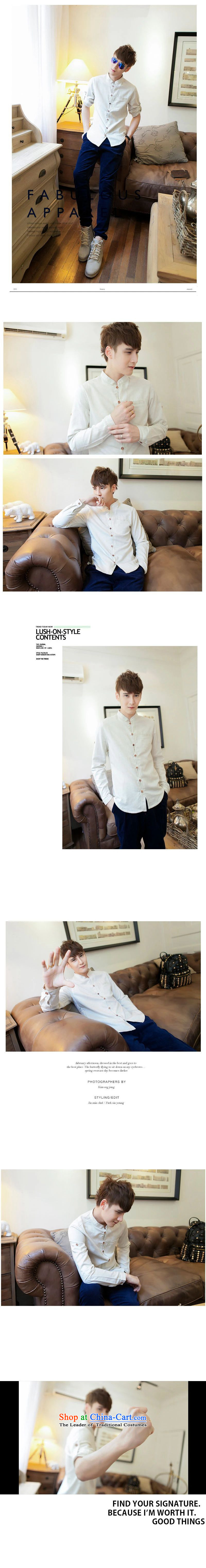 Dan James New Men Youth China wind leisure and Tang dynasty male leisure long-sleeved shirt carbon 170/88 picture, prices, brand platters! The elections are supplied in the national character of distribution, so action, buy now enjoy more preferential! As soon as possible.