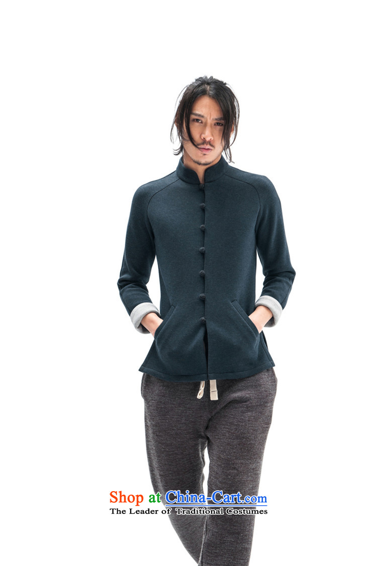 Hee-snapshot lung qiuchao men China wind sweater air layer jacket collar campaign Sau san wei yi-shoulder-sleeved shirt carbon M picture, prices, brand platters! The elections are supplied in the national character of distribution, so action, buy now enjoy more preferential! As soon as possible.