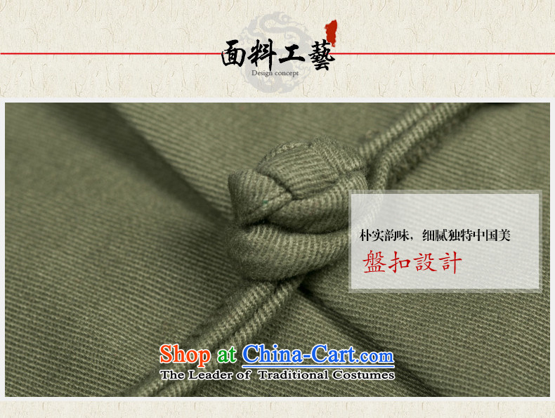 Renowned China wind men stylish l Disc detained men Tang dynasty through the spring and fall of Chinese Han-jacket coat blue XXL picture, prices, brand platters! The elections are supplied in the national character of distribution, so action, buy now enjoy more preferential! As soon as possible.