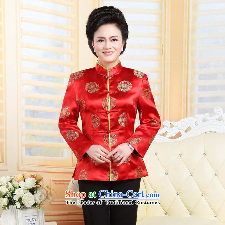 In accordance with the fuser retro ethnic trendy new) Older mom and dad couples Tang jackets costumes wedding services LGD/MJ0003# wine red women XL Photo, prices, brand platters! The elections are supplied in the national character of distribution, so action, buy now enjoy more preferential! As soon as possible.