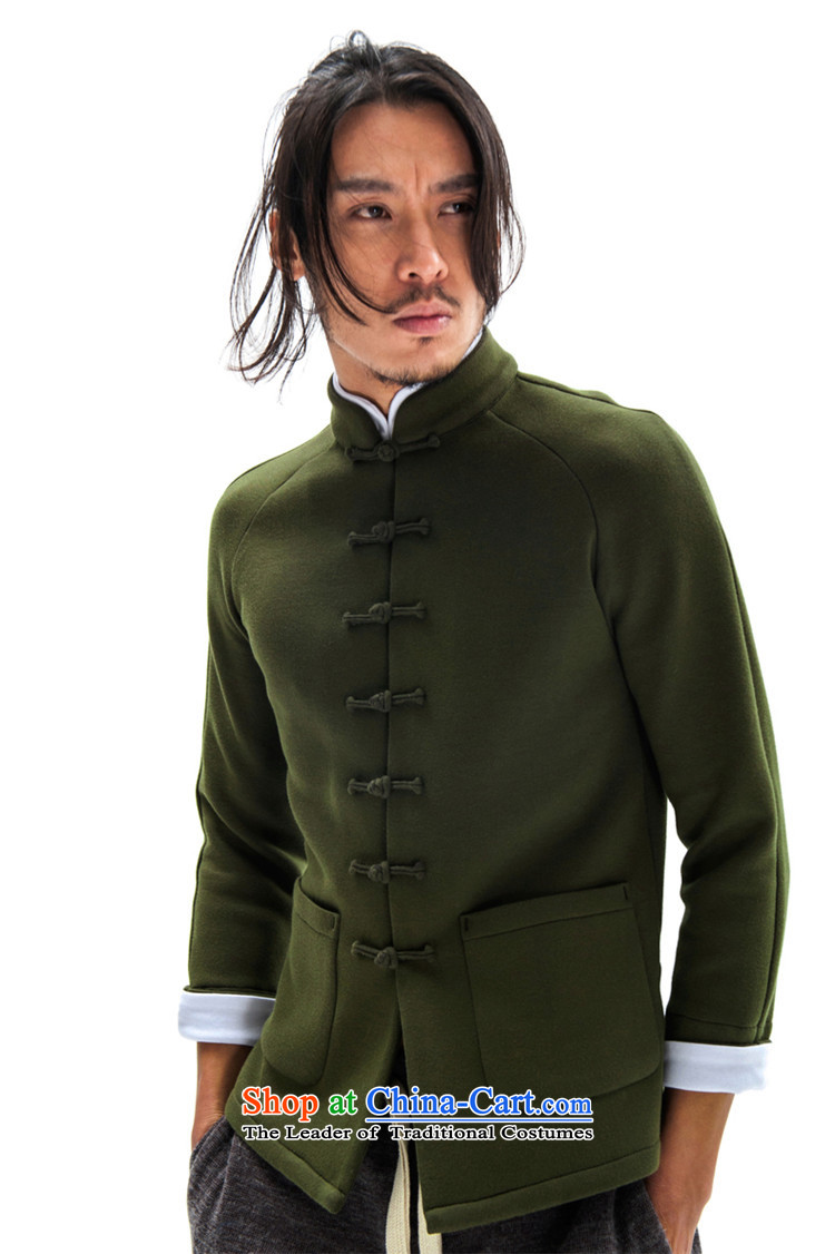 Hee-Yong-nam, a snapshot of the Chinese stand collar tray clip Tang jackets China wind movement sweater air Layer Shirt Sau San men Army Green XL Photo, prices, brand platters! The elections are supplied in the national character of distribution, so action, buy now enjoy more preferential! As soon as possible.