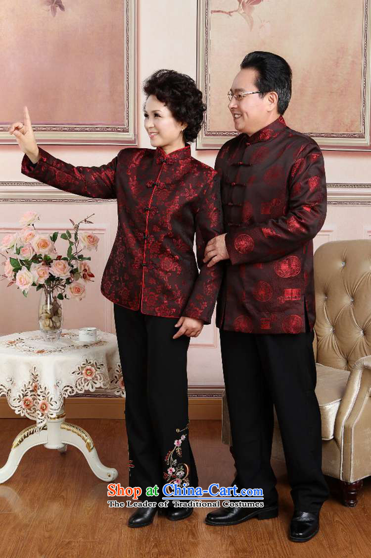 In accordance with the fuser autumn and winter trendy new ethnic improvement, collar stamp mom and dad couples with cotton jacket for TANG Sau service WNS/2383# -5# Cotton Men L picture, prices, brand platters! The elections are supplied in the national character of distribution, so action, buy now enjoy more preferential! As soon as possible.