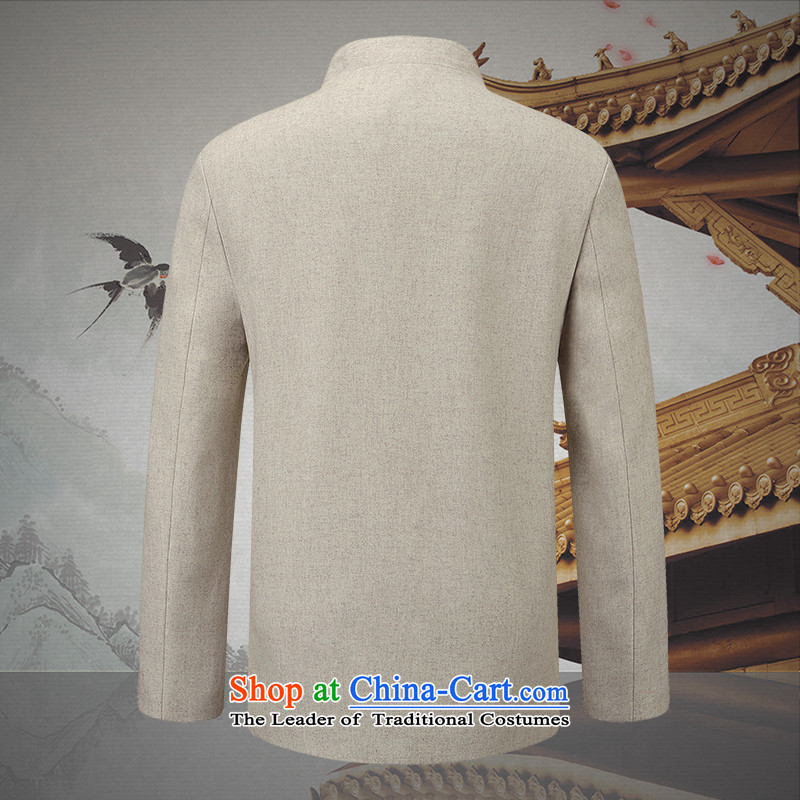 The Lhoba nationality Wei Overgrown Tomb fall under China wind Men's Mock-Neck manually disc detained a wool jacket men Tang jackets white 180/XL, warranty, Judy Wai (B.L.WEIMAN Overgrown Tomb) , , , shopping on the Internet